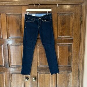 Gap 1969 Jeans Women’s 6/28P Blue Classic Denim Stretch Cotton Blend Skinny